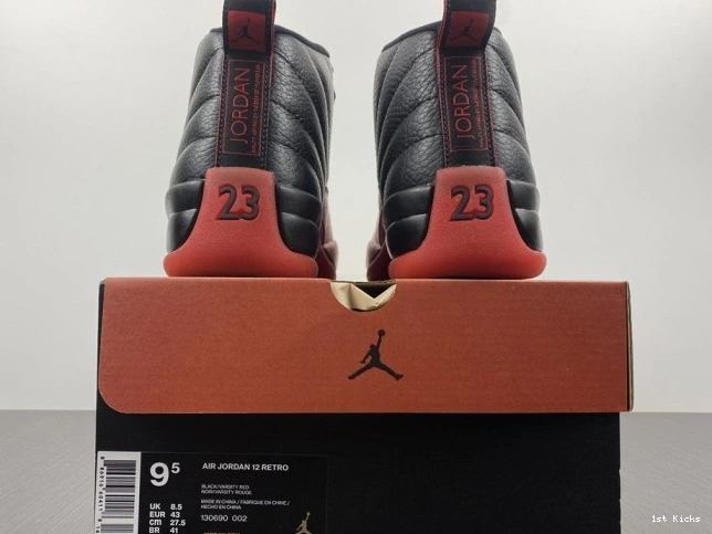 1st Kicks Shoes 002 130690 Retro Game 12 Jordan Flu (2016) 0730